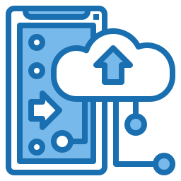 cloud dienstverlening icoon