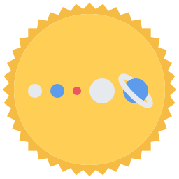 Solar system icon