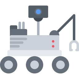 robot spaziale icona