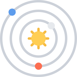 sistema solar icono