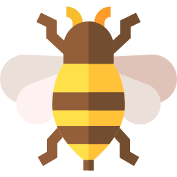 abeja icono