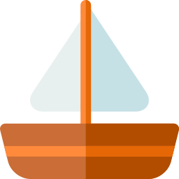 Sailing boat icon