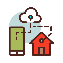 Smart house icon