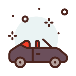 컨버터블 자동차 icon