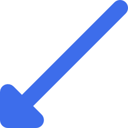Diagonal arrow icon