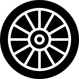 Alloy wheel icon