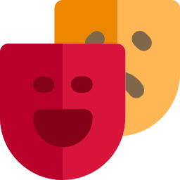 Carnival masks icon