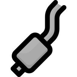 tubo de escape icono