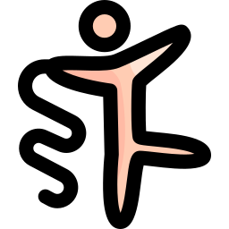rytmiczna gimnastyka ikona