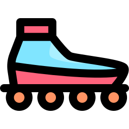 Roller skates icon