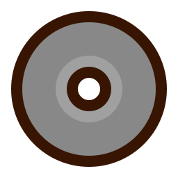 disco compacto icono