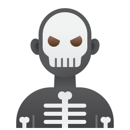 Skeleton icon