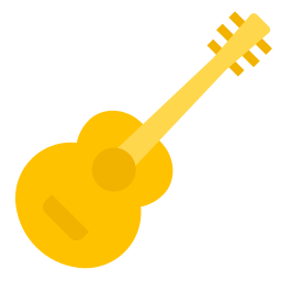 guitarra icono