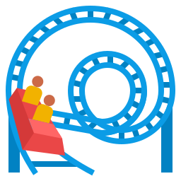 Rollercoaster icon