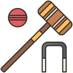 juego de croquet icono