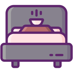 Bed and breakfast icon