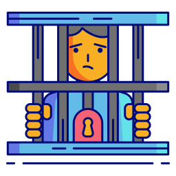 cella di custodia icona