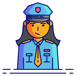 Policewoman icon