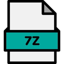 archivo 7z icono