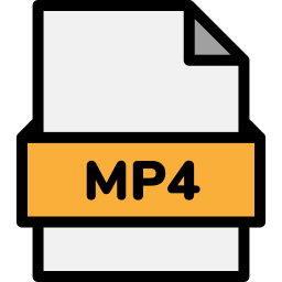 fichier mp4 Icône