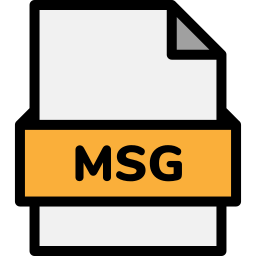 fichier msg Icône