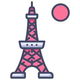 tokyo turm icon