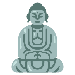 großer buddha icon