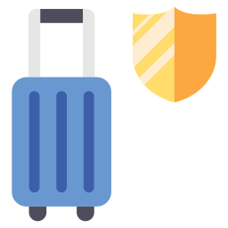 Travel insurance icon