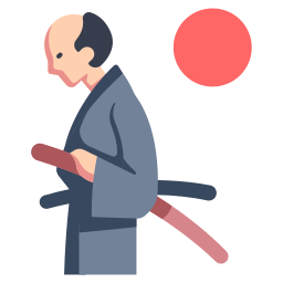 samuraj ikona