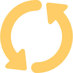 Circular arrows icon