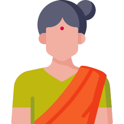indiase vrouw icoon