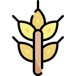 planta de trigo icono