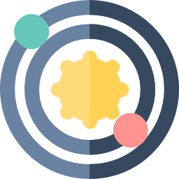 sistema solar Ícone