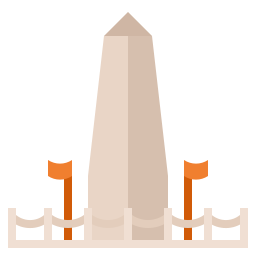 Монумент Вашингтона иконка