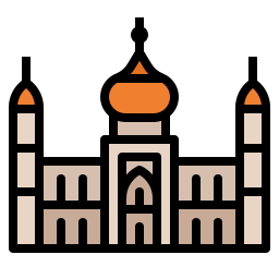 taj mahal icon