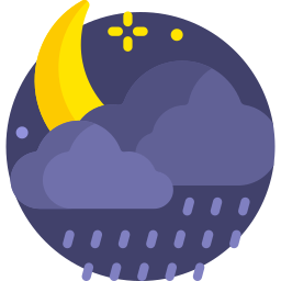 regenachtig icoon
