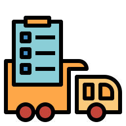 Order delivery icon