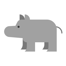 rhinocéros Icône