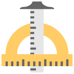 Measuring tool icon