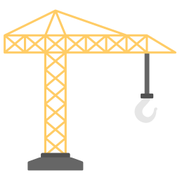 Tower crane icon