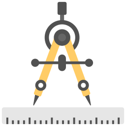 outil de mesure Icône