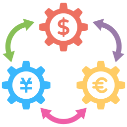 transferencia de dinero icono