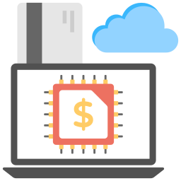 Digital business icon