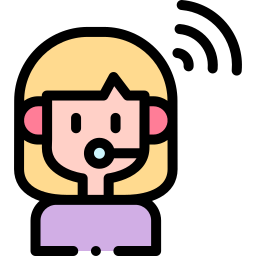 Customer service agent icon