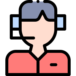 Customer service agent icon