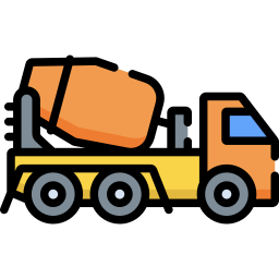 Mixer truck icon