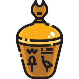 Ancient jar icon