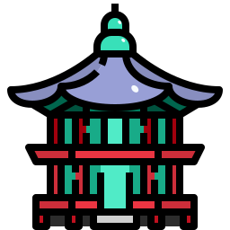 pagoda icono