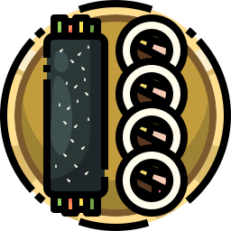 Sushi roll icon