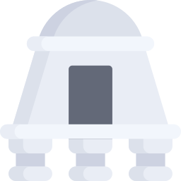 Space capsule icon